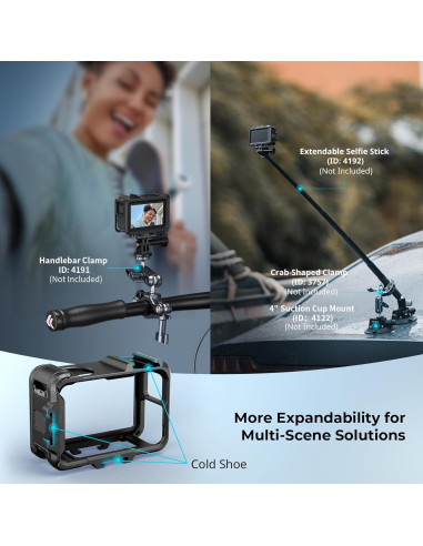 Jaula SMALLRIG para DJI Osmo Action 3/4/5 Pro - 5135