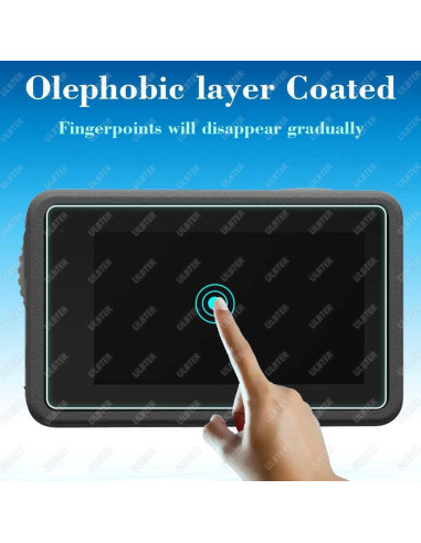 Protector de Pantalla DJI OSMO Action 4 + Funda Silicona 9H