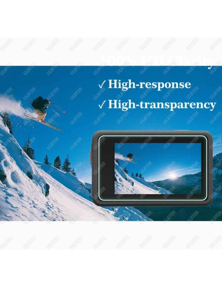 Protector de Pantalla DJI OSMO Action 4 + Funda Silicona 9H Protector de Pantalla DJI OSMO Action 4 + Funda Silicona 9H