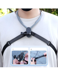 Soporte de Cuello Ajustable Lupholue para Cámara de Acción 2