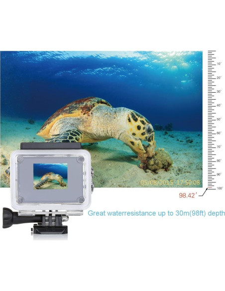 Funda a Prueba de Agua TEKCAM para Cámara de Acción 30m Funda a Prueba de Agua TEKCAM para Cámara de Acción 30m