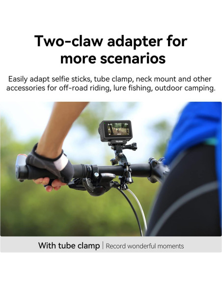 Adaptador Magnético TELESIN para DJI Action 5/4/3 - Rápida Liberación Adaptador Magnético TELESIN para DJI Action 5/4/3 - Rápida Liberación
