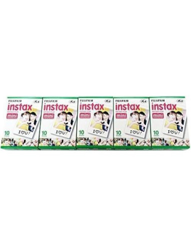 Película Instantánea Fujifilm Instax Mini 50 Tiros