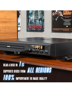 Reproductor de DVD HDMI Electcom Pro ELC-1910 Compacto 2