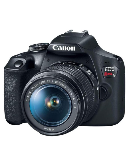 Cámara DSLR Canon EOS Rebel T7 24.1 MP con lente 18-55mm Cámara DSLR Canon EOS Rebel T7 24.1 MP con lente 18-55mm