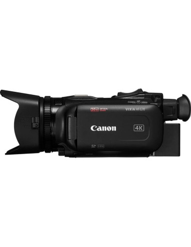 Cámara de video Canon VIXIA HF G70 4K UHD 20x Zoom óptico