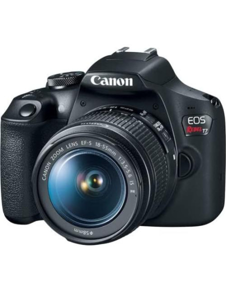 Cámara DSLR Canon EOS Rebel T7 + Lentes 18-55mm y 75-300mm Cámara DSLR Canon EOS Rebel T7 + Lentes 18-55mm y 75-300mm
