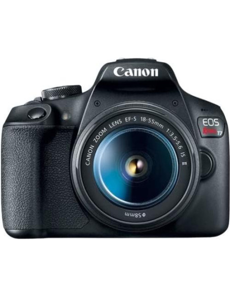 Cámara DSLR Canon EOS Rebel T7 + Lentes 18-55mm y 75-300mm Cámara DSLR Canon EOS Rebel T7 + Lentes 18-55mm y 75-300mm