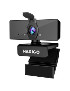 Cámara Web NexiGo N660 1080P con Doble Micrófono y Privacidad