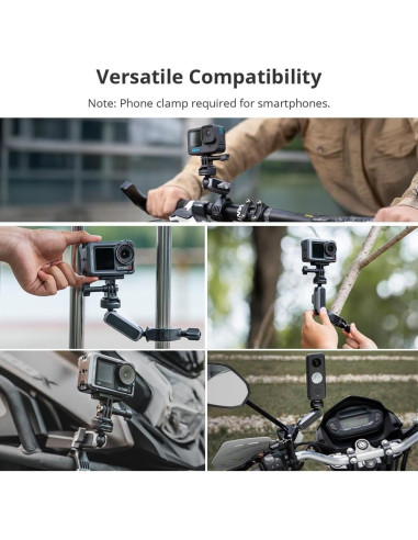 Soporte de Manillar PGYTECH CapLock para Bicicleta y Moto 360