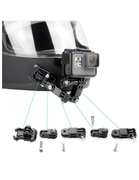 Kit de Montaje en Barbilla para Casco SOONSUN GoPro Hero Kit de Montaje en Barbilla para Casco SOONSUN GoPro Hero
