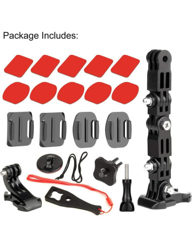 Kit de Montaje en Barbilla para Casco SOONSUN GoPro Hero