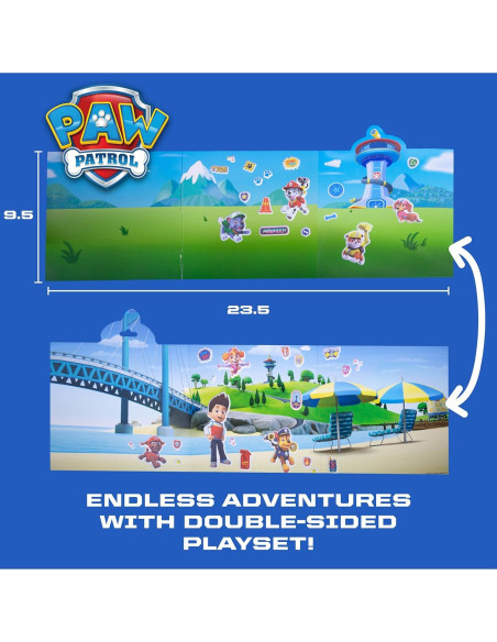 Juego de Stickers 3D Paw Patrol - 35 Stickers Reposicionables