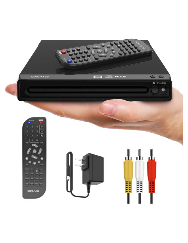 Reproductor de DVD HDMI Craig CVD401A Compacto 1080p