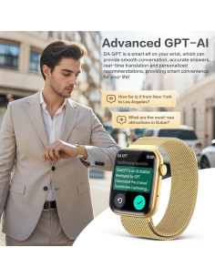 Reloj Inteligente EarlySincere 1.9" AMOLED Salud AI IP68 2