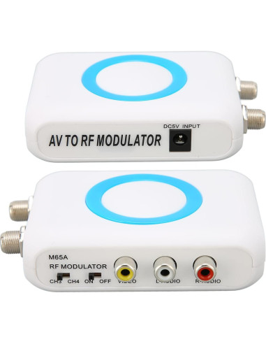 Modulador RF Zopsc AV a Coaxial NTSC 15.29x9.60cm