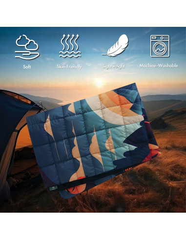 Manta de Camping Olivialand 77x50cm Resistente al Agua
