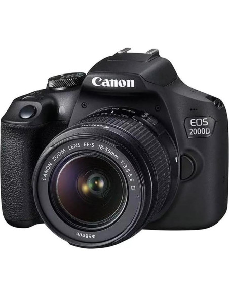 Cámara DSLR Canon EOS Rebel T7 + Lente 18-55mm + Accesorios Cámara DSLR Canon EOS Rebel T7 + Lente 18-55mm + Accesorios