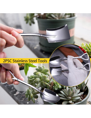 Kit de Herramientas para Suculentas Wobodan 12 Piezas Jardinería