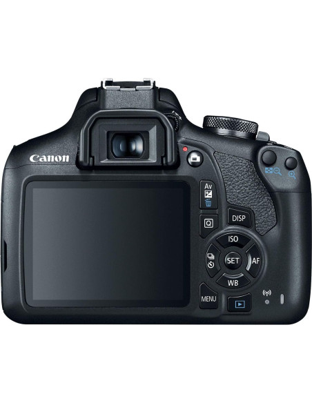 Cámara DSLR Canon EOS Rebel T7 2000D con 2 Lentes y Accesorios Cámara DSLR Canon EOS Rebel T7 2000D con 2 Lentes y Accesorios