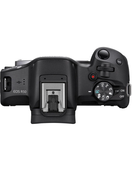 Cámara Sin Espejo Canon EOS R50 24.2MP 4K + Lente 18-45mm Cámara Sin Espejo Canon EOS R50 24.2MP 4K + Lente 18-45mm