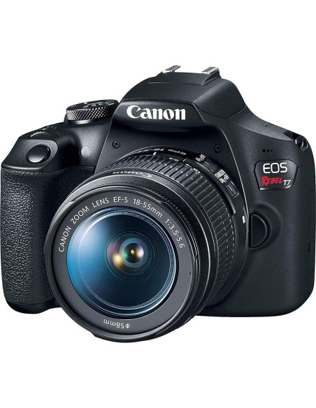 Cámara DSLR Canon EOS Rebel T7 + Lente 18-55mm + Accesorios Cámara DSLR Canon EOS Rebel T7 + Lente 18-55mm + Accesorios