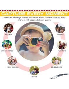 Cámara desechable Kodak Funsaver 7 unidades 27 exposiciones 2