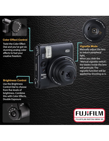 Cámara Instantánea Fujifilm Instax Mini 99 + 20 Hojas + Accesorios
