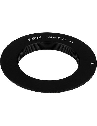 Adaptador Fotodiox M42 a Canon EOS con Chip Enfoque Manual