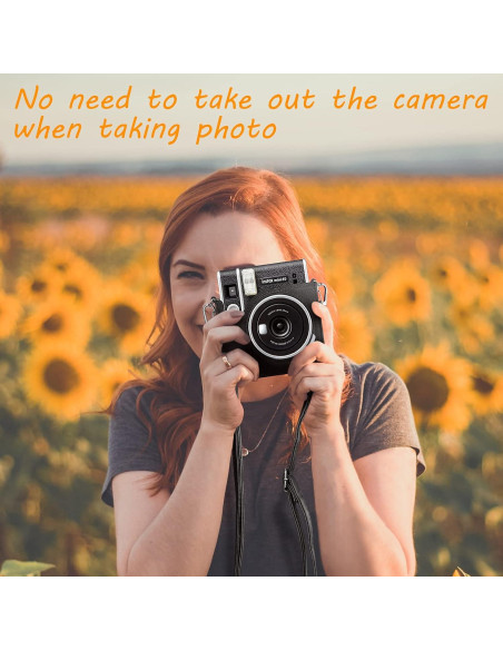 Funda Protectora Fintie para Cámara Fujifilm Instax Mini 40 - Cuero Sintético Premium Funda Protectora Fintie para Cámara Fujifilm Instax Mini 40 - Cuero Sintético Premium