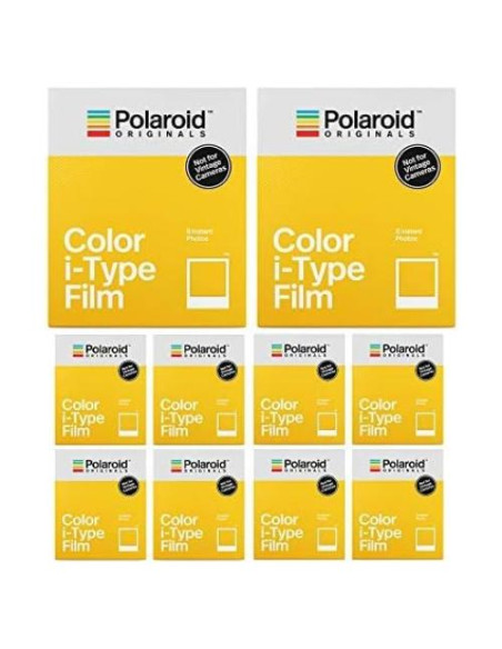 Película Instantánea Color Estándar Polaroid i-Type 80 Exposiciones Película Instantánea Color Estándar Polaroid i-Type 80 Exposiciones