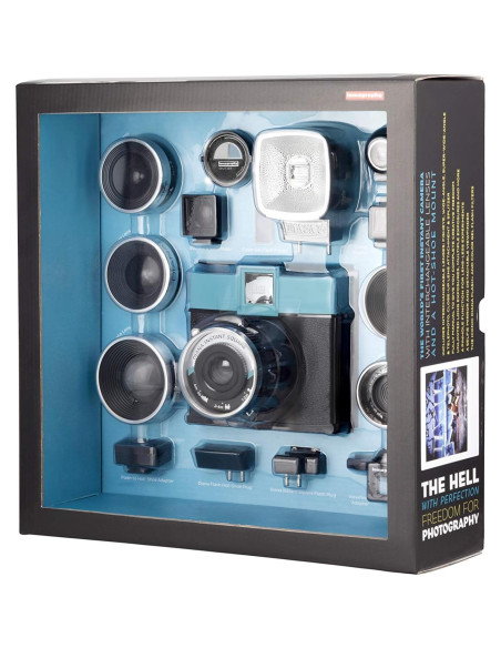 Kit Deluxe Cámara Instantánea Lomography Diana Square Kit Deluxe Cámara Instantánea Lomography Diana Square