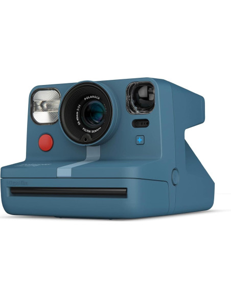 Cámara Instantánea Polaroid Now+ Gris Azul I-Type Bluetooth Cámara Instantánea Polaroid Now+ Gris Azul I-Type Bluetooth