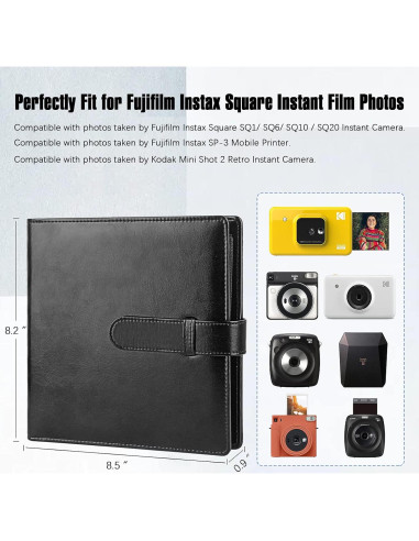 Álbum de Fotos Veicevol 288 Bolsillos para Fujifilm Instax