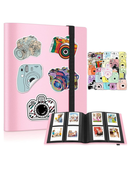 Álbum de Fotos Ablus Rosa 160 Bolsillos para Instantáneas Álbum de Fotos Ablus Rosa 160 Bolsillos para Instantáneas