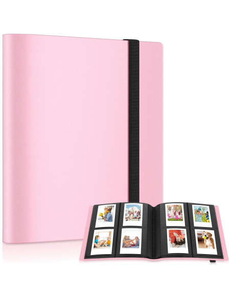 Álbum de Fotos Ablus Rosa 160 Bolsillos para Instantáneas Álbum de Fotos Ablus Rosa 160 Bolsillos para Instantáneas
