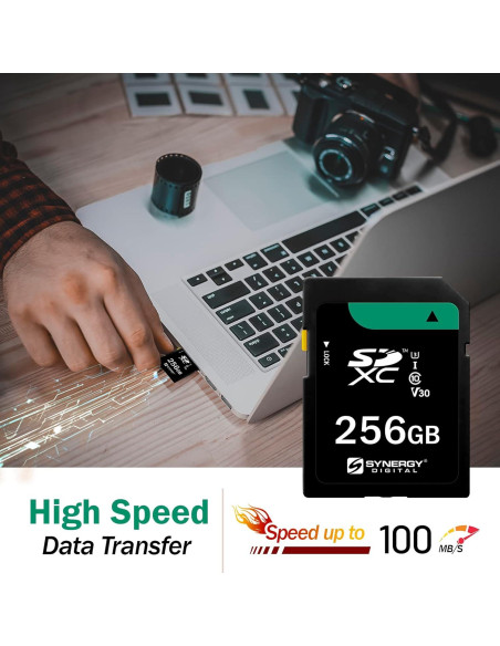 Tarjeta de Memoria Synergy Digital 256GB SDXC UHS-I Clase 10 Tarjeta de Memoria Synergy Digital 256GB SDXC UHS-I Clase 10