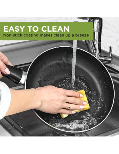 Juego de Utensilios de Cocina Ecolution 26 Piezas Negro