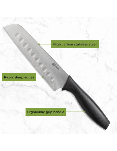 Juego de Utensilios de Cocina Ecolution 26 Piezas Negro