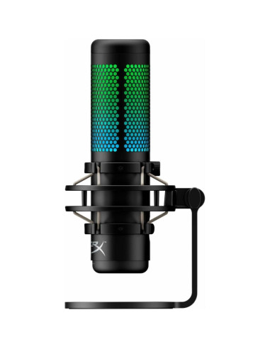 Micrófono de Condensador USB HyperX QuadCast S RGB - Negro