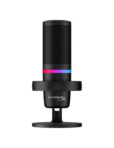 Micrófono USB HyperX DuoCast Omnidireccional RGB Negro Micrófono USB HyperX DuoCast Omnidireccional RGB Negro
