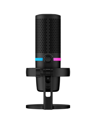 Micrófono USB HyperX DuoCast Omnidireccional RGB Negro