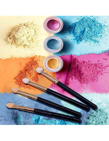 Juego de Brochas de Maquillaje UorPoto 10 Piezas Reutilizables
