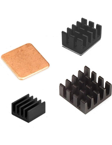 Kit Ventilador y Disipador Easycargo para Raspberry Pi 4B