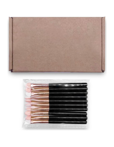 Juego de Brochas de Maquillaje UorPoto 10 Piezas Reutilizables