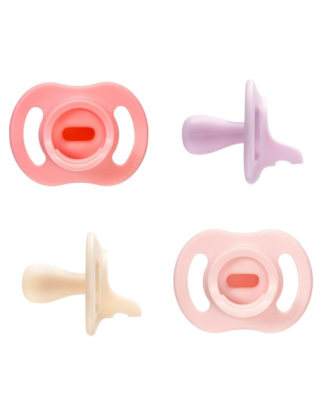 Chupete Ultra-Ligero Tommee Tippee 0-6m Silicona 4 Piezas Chupete Ultra-Ligero Tommee Tippee 0-6m Silicona 4 Piezas