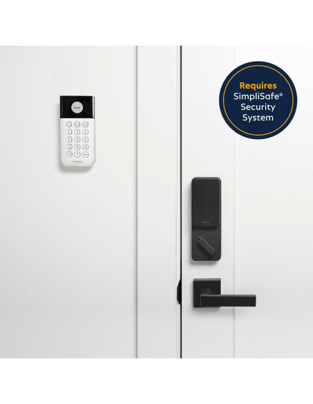 Cerradura Inteligente SimpliSafe Gen 3 Negra con Teclado Cerradura Inteligente SimpliSafe Gen 3 Negra con Teclado