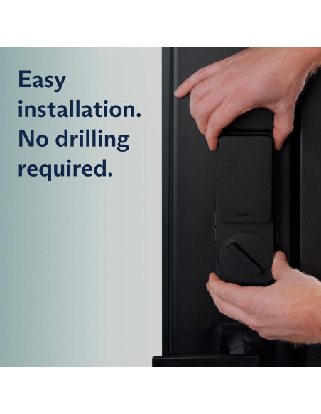 Cerradura Inteligente SimpliSafe Gen 3 Negra con Teclado Cerradura Inteligente SimpliSafe Gen 3 Negra con Teclado