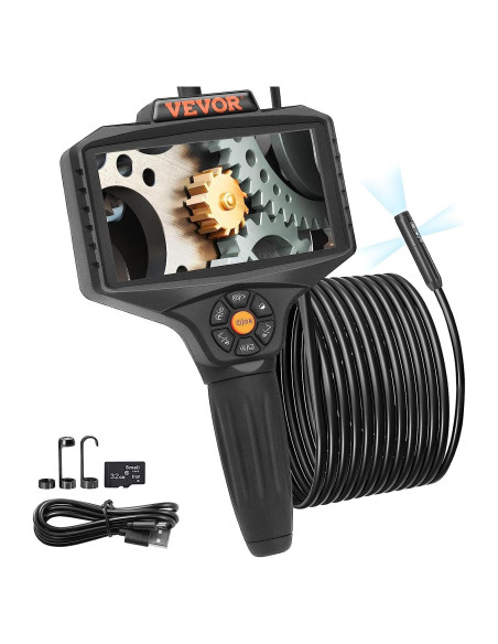 VEVOR Borescopio Industrial Triple Lente 1080P 5" (12,7 cm) VEVOR Borescopio Industrial Triple Lente 1080P 5" (12,7 cm)