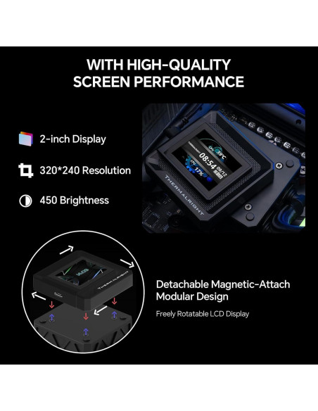 Enfriador Líquido AIO Thermalright FW360 SE ARGB V2 360mm Enfriador Líquido AIO Thermalright FW360 SE ARGB V2 360mm